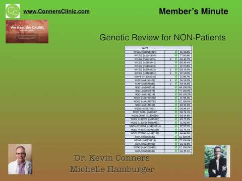 Dr. Kevin Conners - Member&#039;s Minute 11 - Preventative Genetics
